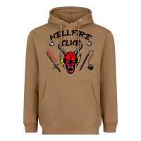 Toasted Coconut hellfire club   strangerthings Heavyweight Hoodie - maiPhamDesign
