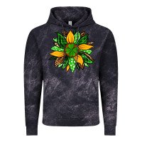 Cloud Black St. Patrick's sunflower Vintage Hoodie - OliviaCreatesArt
