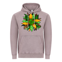 Vintage Zinc St. Patrick's sunflower Vintage Hoodie - OliviaCreatesArt