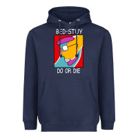 Navy bed stuy do or die Heavyweight Hoodie - maiPhamDesign