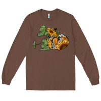 Chestnut sunflower pumpkin Long Sleeve Tee - RanaPortraitStore