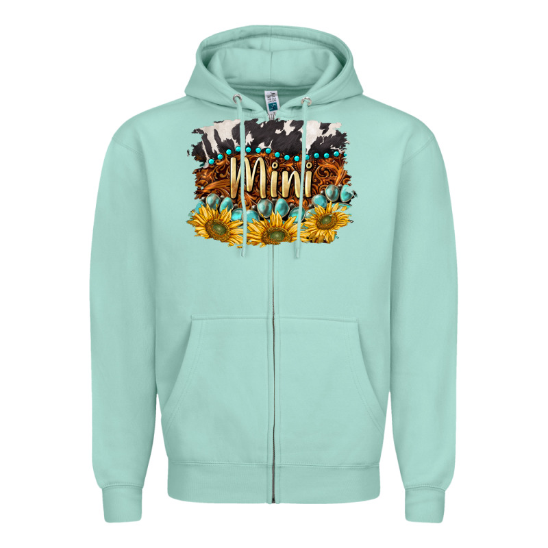 Western Mini Zipper Hoodie by BarkalooDesign | Teevron