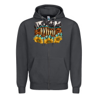 Smoke western mini Zipper Hoodie - BarkalooDesign