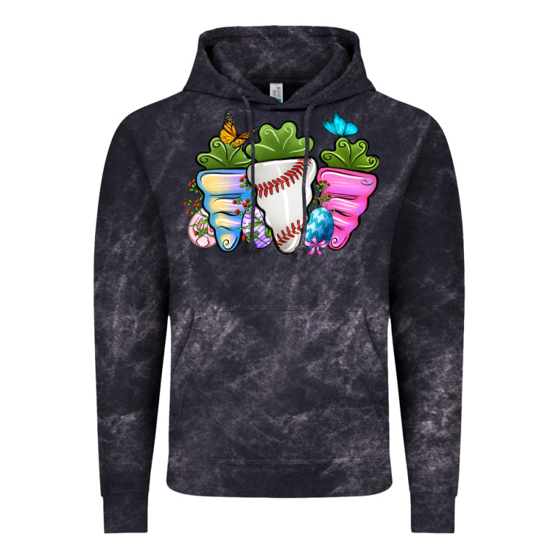 Easter Day Baseball Easter Sports Carrots Vintage Hoodie by OliviaCreatesArt | Teevron