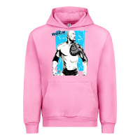 Fuchsia Pink the rock power Urban Hoodie - maiPhamDesign