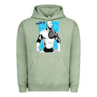 Pigment Oil Green the rock power Urban Hoodie - maiPhamDesign