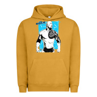 Pigment Peanut Butter the rock power Urban Hoodie - maiPhamDesign