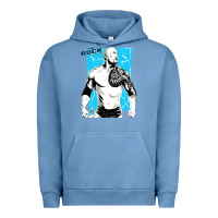 Pigment Pebble Blue the rock power Urban Hoodie - maiPhamDesign