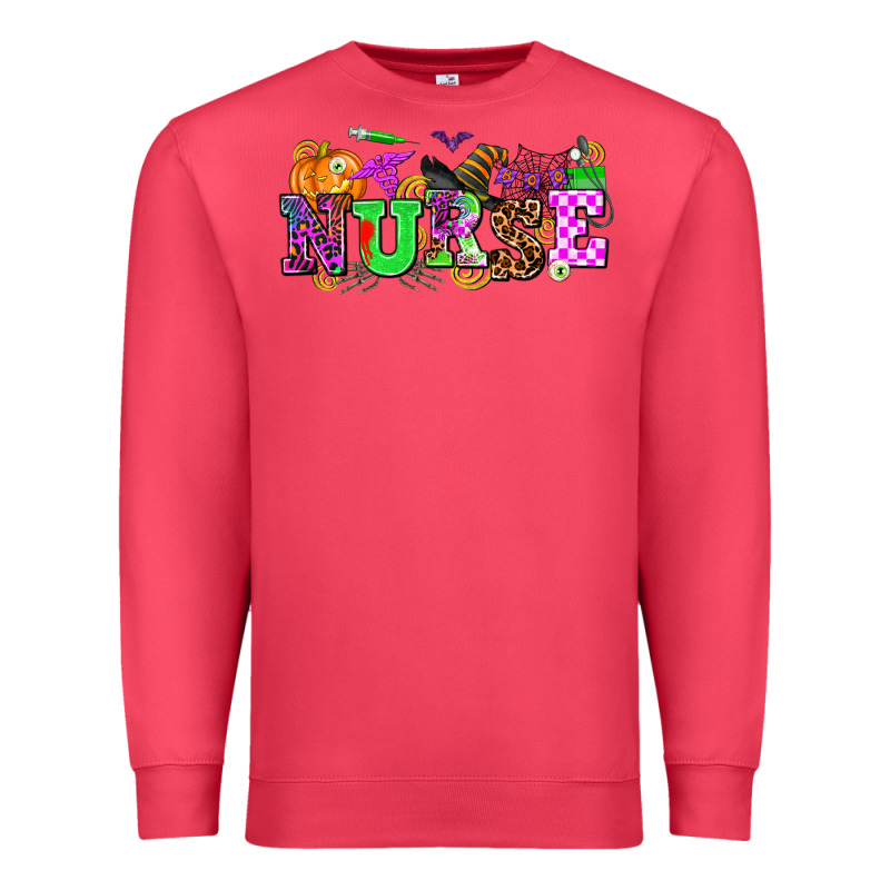 Halloween Nurse Premium Sweatshirt by AdoDesignShop | Teevron