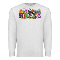 Oatmeal Heather halloween nurse Premium Sweatshirt - AdoDesignShop