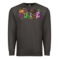 Smoke halloween nurse Premium Sweatshirt - AdoDesignShop