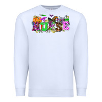 White halloween nurse Premium Sweatshirt - AdoDesignShop