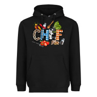 Black chef Heavyweight Hoodie - AdoDesignShop
