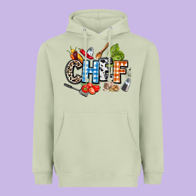 Chef Heavyweight Hoodie Designed By Adodesignshop