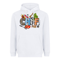 White chef Heavyweight Hoodie - AdoDesignShop