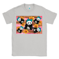 Moon Dust Baby panda flowers Classic Tee - Artiststas