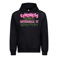 Black kindness is free sprinkle it everywhere Urban Hoodie - JahusDesignShop