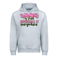 Heather Grey kindness is free sprinkle it everywhere Urban Hoodie - JahusDesignShop