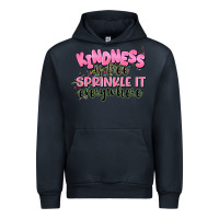 Navy kindness is free sprinkle it everywhere Urban Hoodie - JahusDesignShop