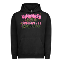 Pigment Black kindness is free sprinkle it everywhere Urban Hoodie - JahusDesignShop