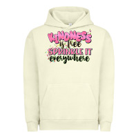 Pigment Pistachio kindness is free sprinkle it everywhere Urban Hoodie - JahusDesignShop