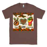 Chestnut peace love juneteenth Classic Tee - TumblerDesignByShophia