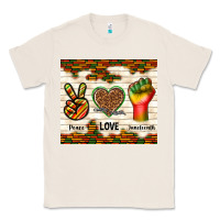 Natural peace love juneteenth Classic Tee - TumblerDesignByShophia