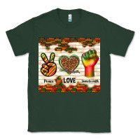 Sports Green peace love juneteenth Classic Tee - TumblerDesignByShophia