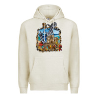 Oatmeal Heather summer min Premium Hoodie - CowhideDigitalArt