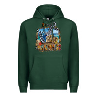 Sports Green summer min Premium Hoodie - CowhideDigitalArt