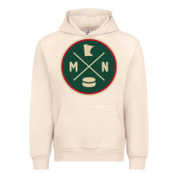 Sandshell Classic Minnesota Hockey MN Outline Pullover Hoodie Urban Hoodie - maiPhamDesign