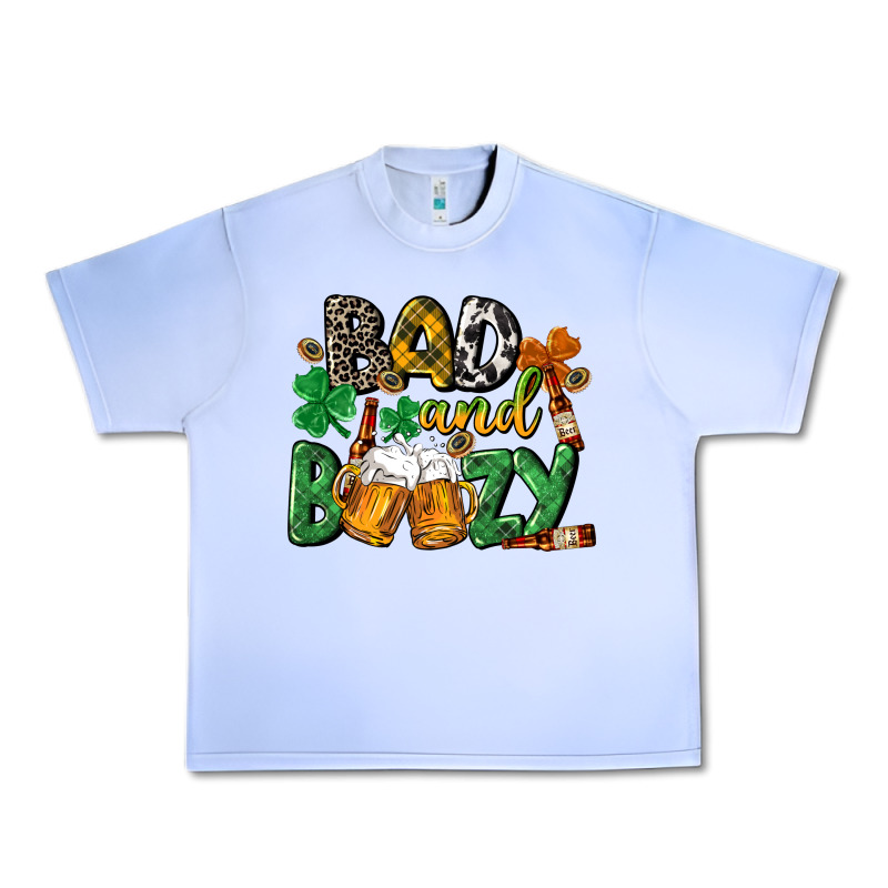 Bad And Boozy St. Patrick's Day Urban Heavy Tee by CowGirlArtShop | Teevron