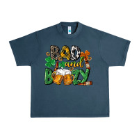 Midnight Navy Bad and boozy St. Patrick's Day Urban Heavy Tee - CowGirlArtShop