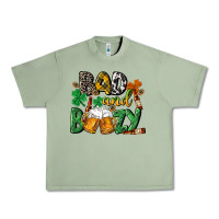 Oil Green Bad and boozy St. Patrick's Day Urban Heavy Tee - CowGirlArtShop