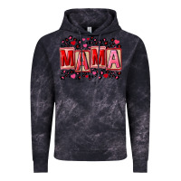 Cloud Black Pink leopard mama Vintage Hoodie - FaDigitalArtStudio