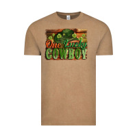 Vintage Coffee One lucky Cowboy St. Patrick's Day Vintage Tee - CowGirlArtShop