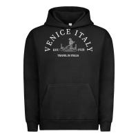 Pigment Black venice italy Urban Hoodie - maiPhamDesign
