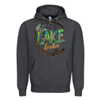 Smoke lake babe Zipper Hoodie - BarkalooDesign