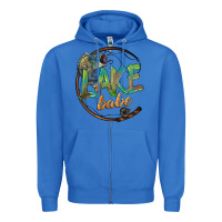 True Royal lake babe Zipper Hoodie - BarkalooDesign