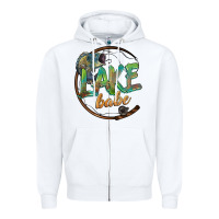White lake babe Zipper Hoodie - BarkalooDesign