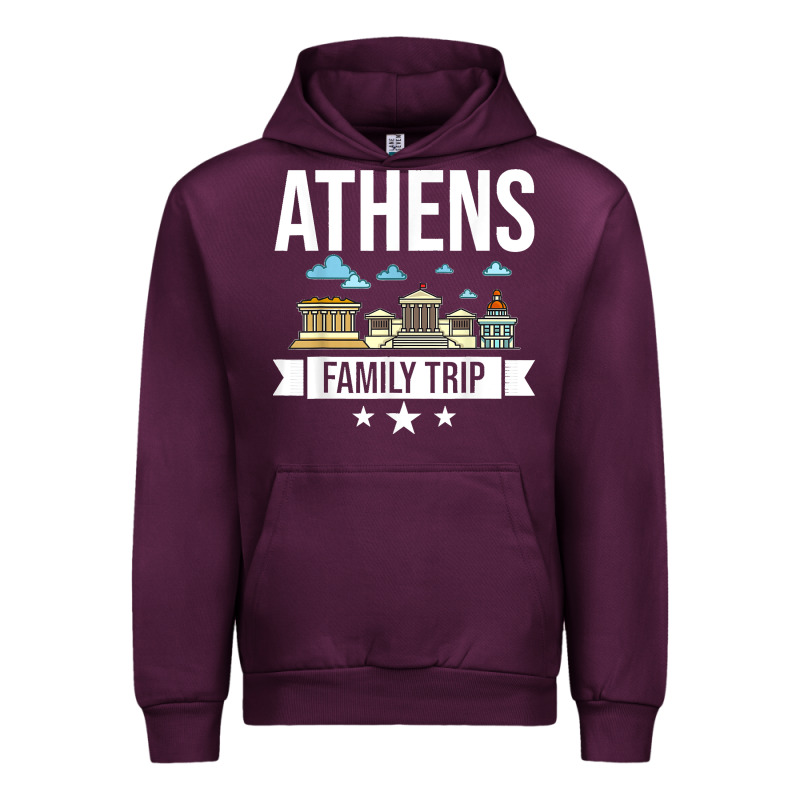 Athens Greece City Trip Skyline Map Travel Urban Hoodie by maiPhamDesign | Teevron