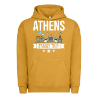 Pigment Peanut Butter Athens Greece City Trip Skyline Map Travel Urban Hoodie - maiPhamDesign