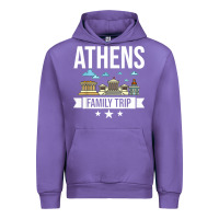 Tulip Athens Greece City Trip Skyline Map Travel Urban Hoodie - maiPhamDesign