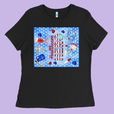 Healthcare Hero Ladies Tee Designed By Tumblerdesignbyshophia