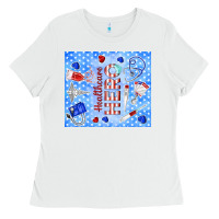 White healthcare hero Ladies Tee - TumblerDesignByShophia