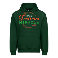 Forest Green Seinfeld It's A Festivus Miracle Urban Hoodie - maiPhamDesign