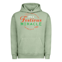 Pigment Oil Green Seinfeld It's A Festivus Miracle Urban Hoodie - maiPhamDesign