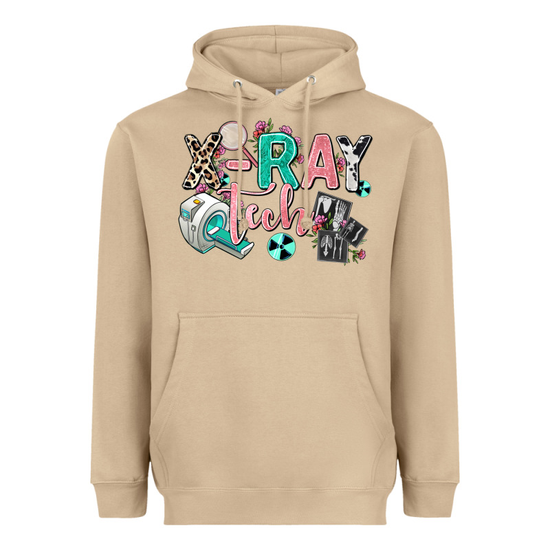 X Ray Tech Heavyweight Hoodie by AdoDesignShop | Teevron