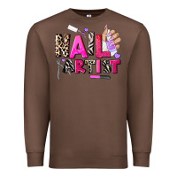 Chestnut nail artist Premium Sweatshirt - AdoDesignShop
