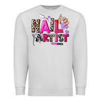 Dove Grey nail artist Premium Sweatshirt - AdoDesignShop